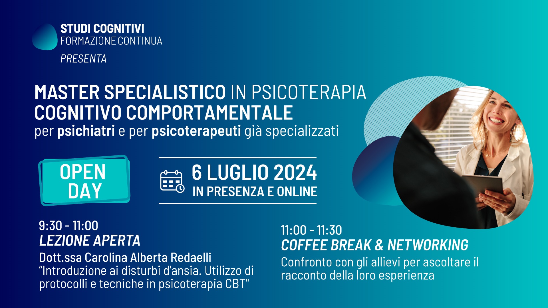 Open Day Master In Psicoterapia Cognitivo comportamentale open-day-master-in-psicoterapia-cognitivo-comportamentale