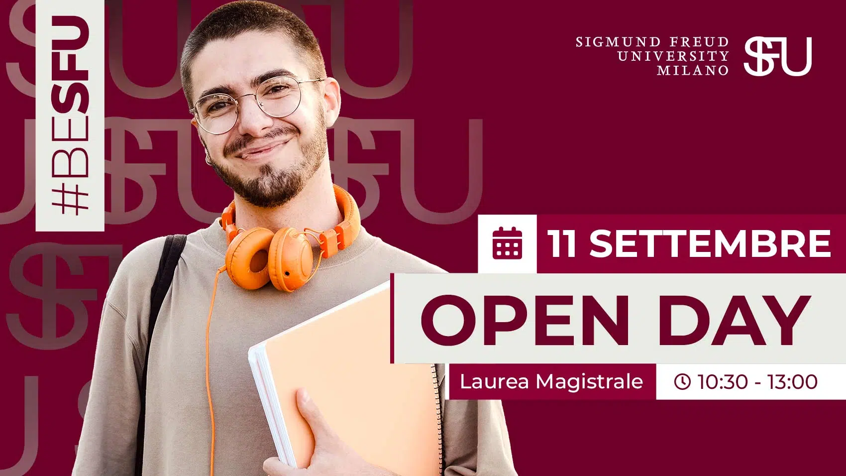 Open Day Corso di Laurea Magistrale in Psicologia alla SFU Milano
