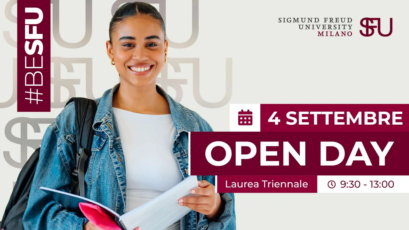 Open Day Corso di Laurea triennale in Psicologia alla SFU Milano